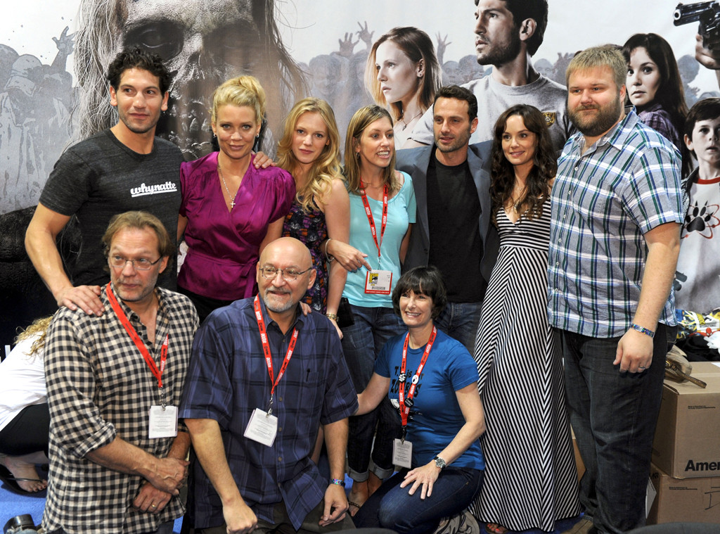 Andrew Lincoln, Sarah Wayne Callies, Jon Bernthal, Laurie Holden, Robert Kirkman, Greg Nicotero, The Walking Dead, Comic-Con 2010